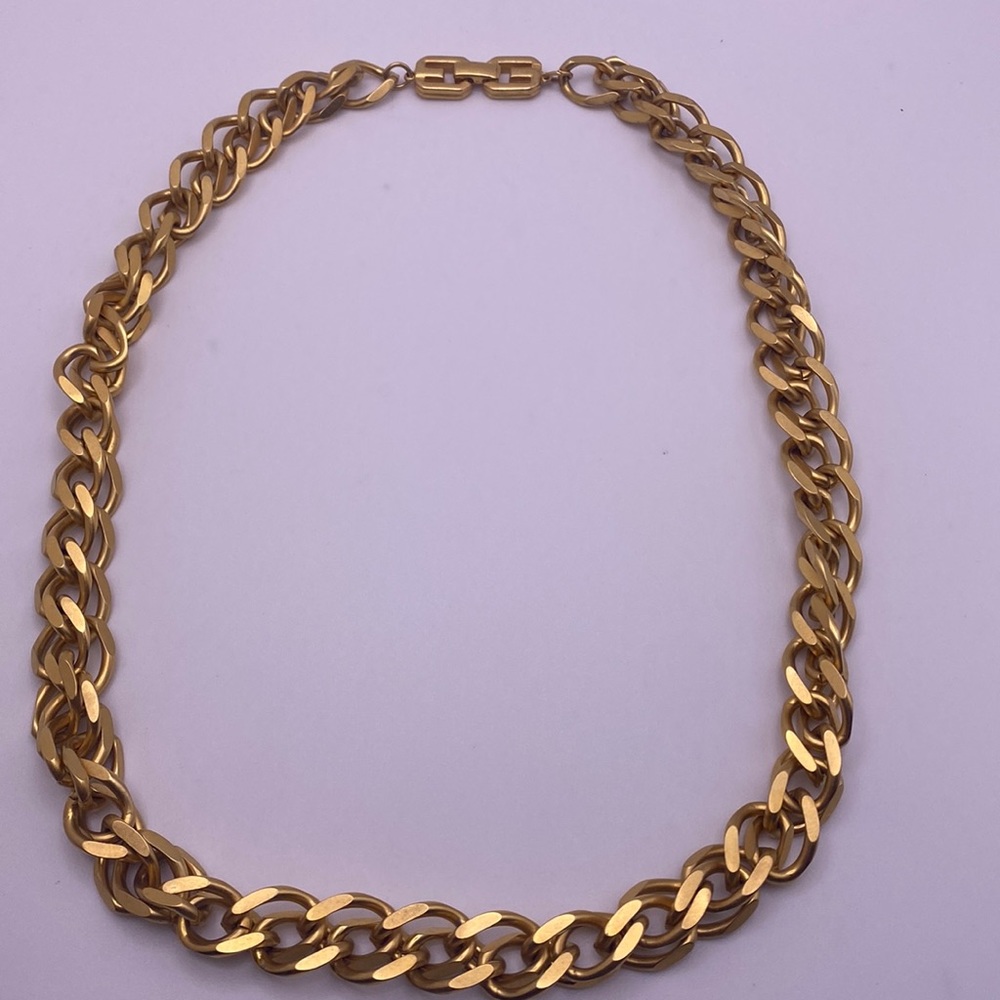 Gold tone Givenchy necklace